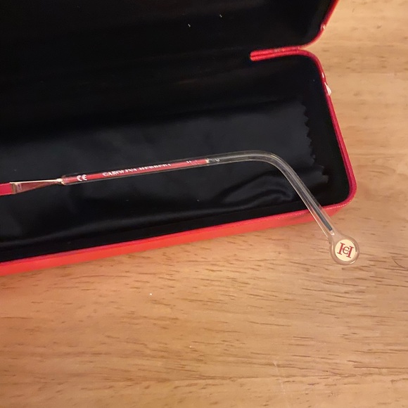 Carolina Herrera VHE898K cat eye frames - Picture 3 of 6